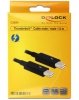 Delock Kabel THUNDERBOLT M/M 0.5m czarny
